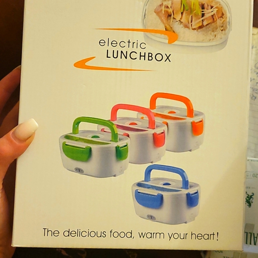 Portable Mobile electric Lunch Box NWT